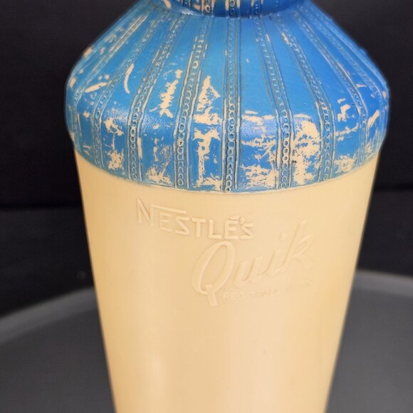 Vintage Plastic Duck Container Nestle Chocolate Milk Quik 8 1/2” Tall 1960s - Picture 5 of 12